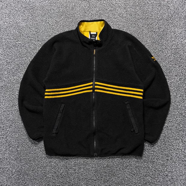 Name : 아디다스 쉐르파 블랙컬러 미드라인 후리스자켓 :) 