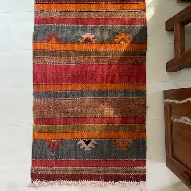 모로코 Berber Kilim (hand made) 러그