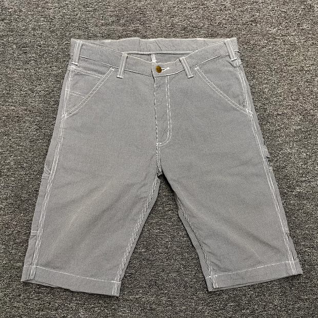 [32] 칼하트 카펜터 체크반바지 
