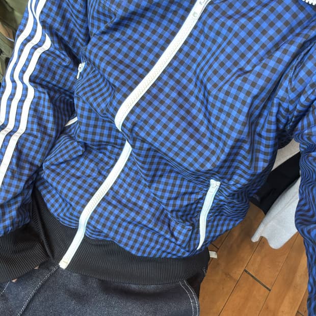 아디다스 체크 져지