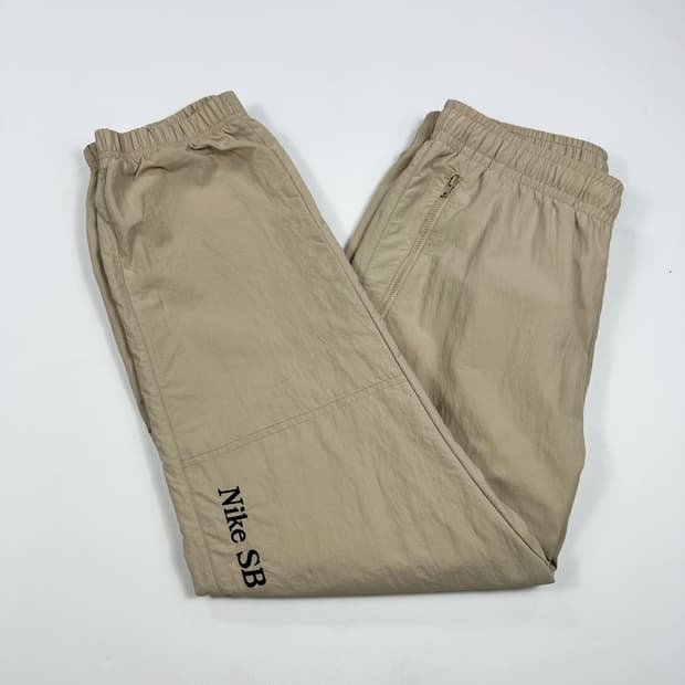 나이키sb 와이드 우븐 조거팬츠 베이지 M