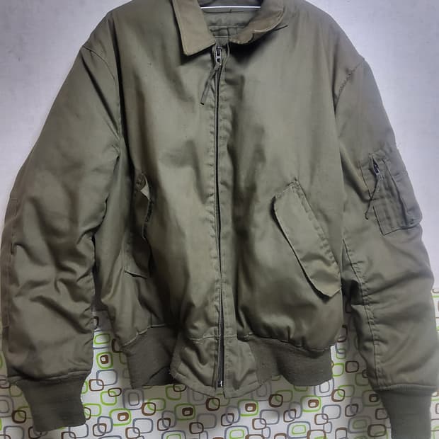 미군 CVC탱커자켓 라지 롱 사이즈