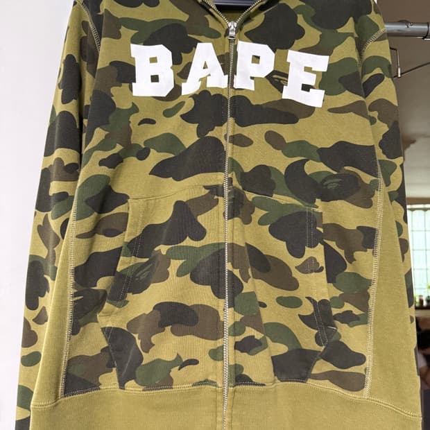 베이프 풀집업 후드집업