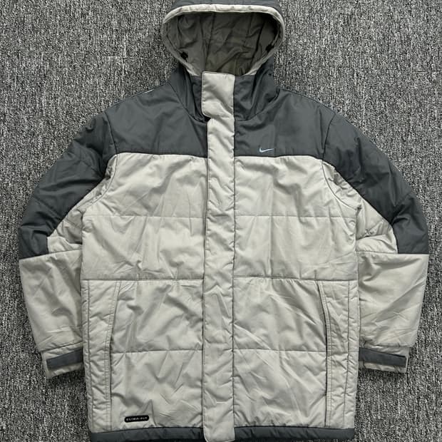 나이키 00’s 후드 스우시 패딩 점퍼 M