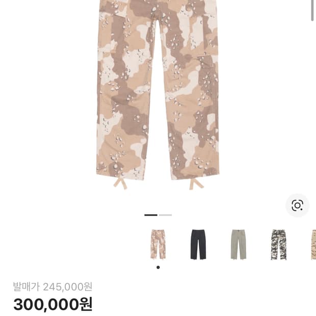 스투시 립스탑 밀리터리 카고 팬츠 (34)