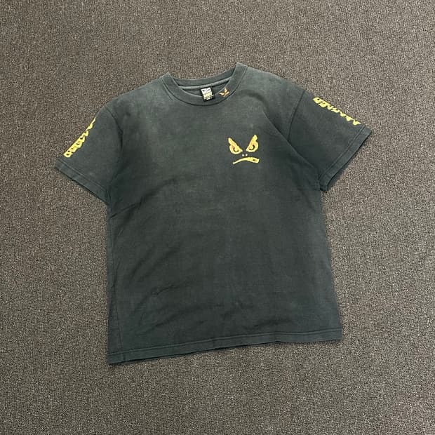 L)BAD BOY vintage 백프린팅 그레이 반팔 티셔츠