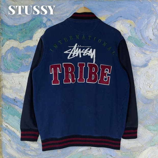 스투시 올드스쿨TRIBE자켓