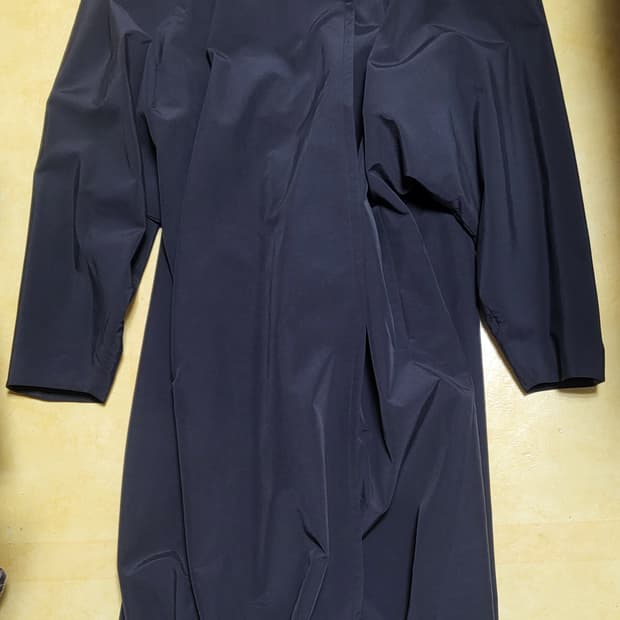 Stu 돌먼 코트 블랙 m