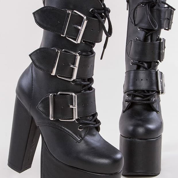 DEMONIA 데모니아 3버클 부츠