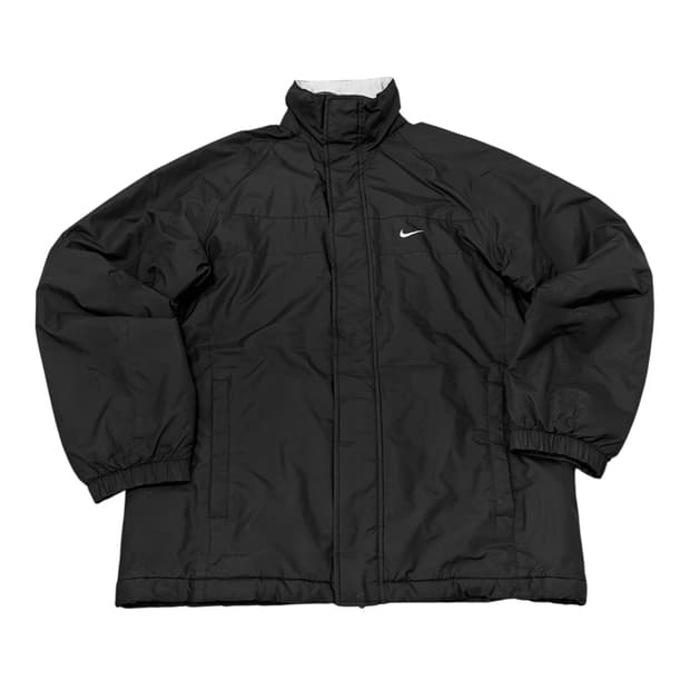 나이키 00s 올드스쿨 패디드 누빔 투웨이 점퍼(후드 포함)