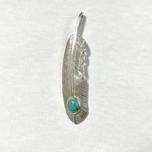 퍼스트애로우즈 L 터키석 페더 우향