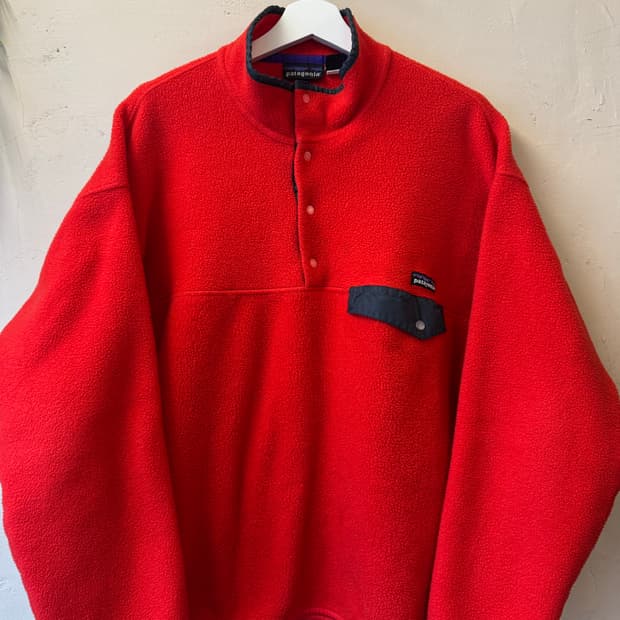 파타고니아 신칠라 90s 레드 XL