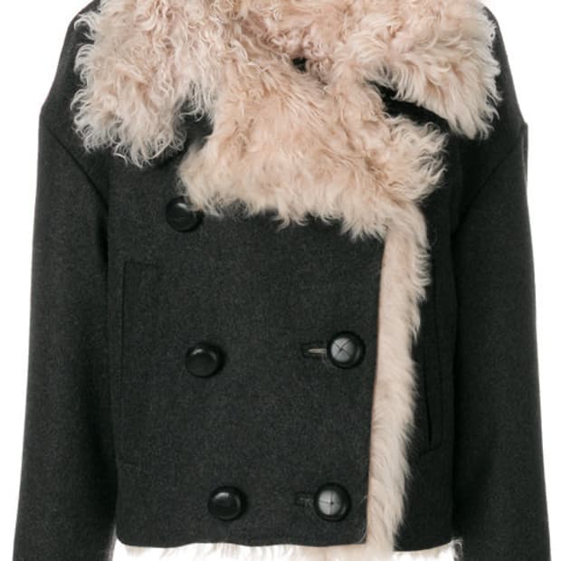 이자벨마랑 천연양털 무스탕 S 정품