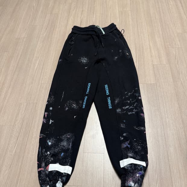 S] 오프화이트 19ss 갤럭시 조거팬츠 츄리닝 바지 1899