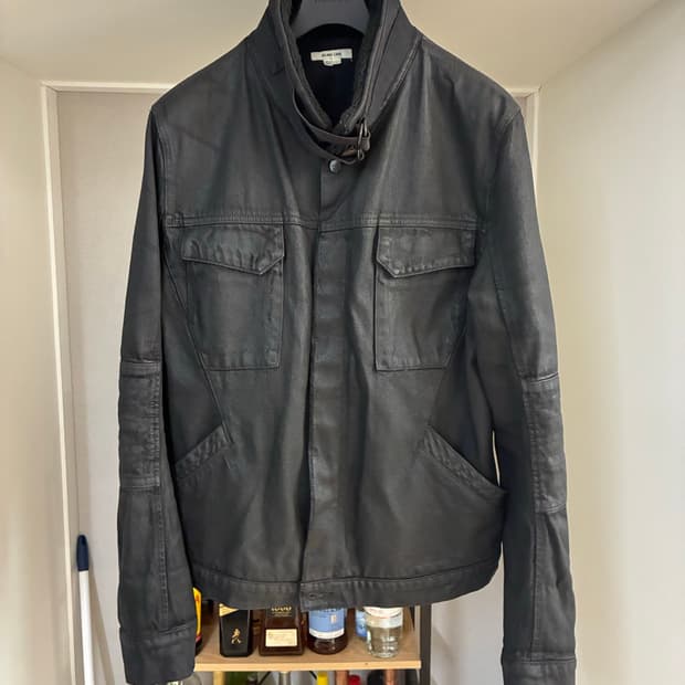 Helmut lang 2009 fw waxed trucker