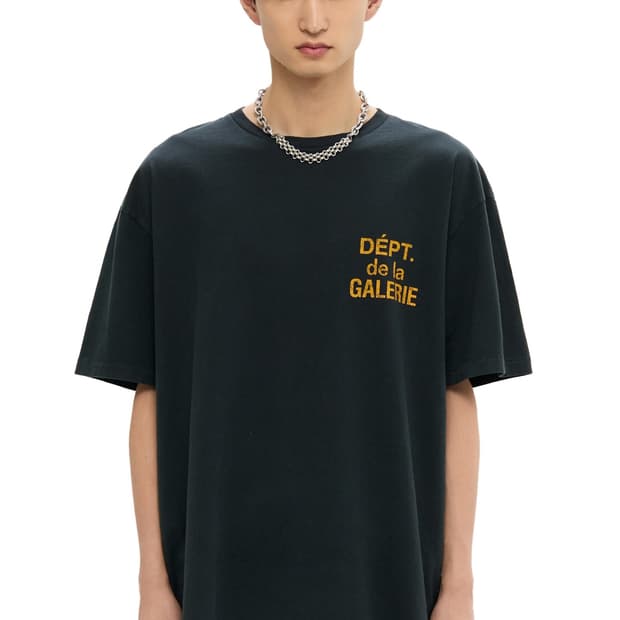 [구매] 갤러리 디파트먼트 / 프렌치 티셔츠 블랙 L, XL