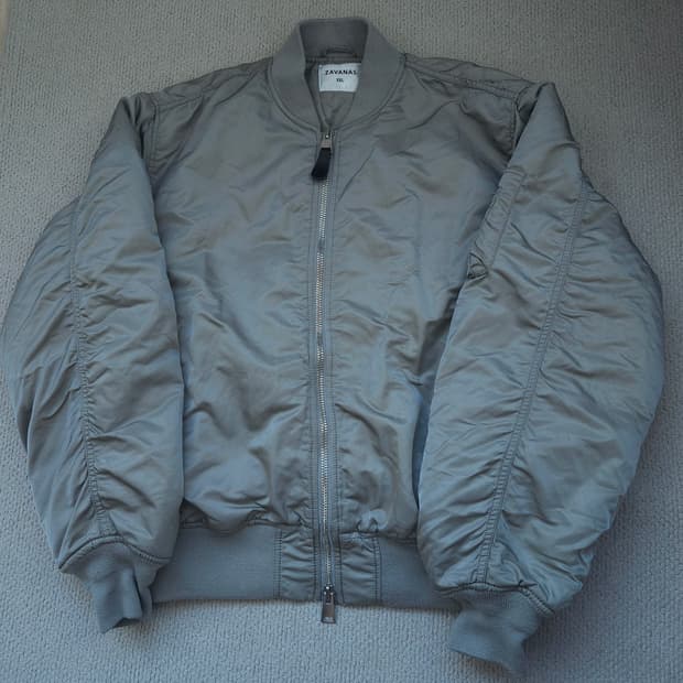 자바나스 ma-1 카키그레이 XXL