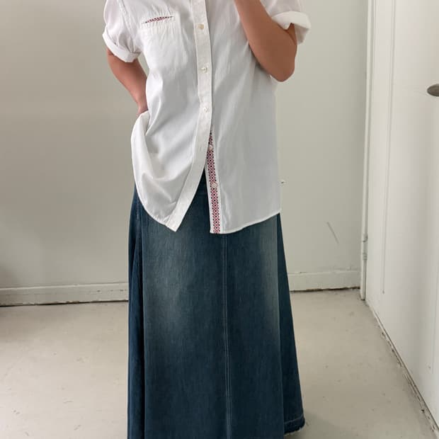 일본빈티지 빔즈 반팔셔츠