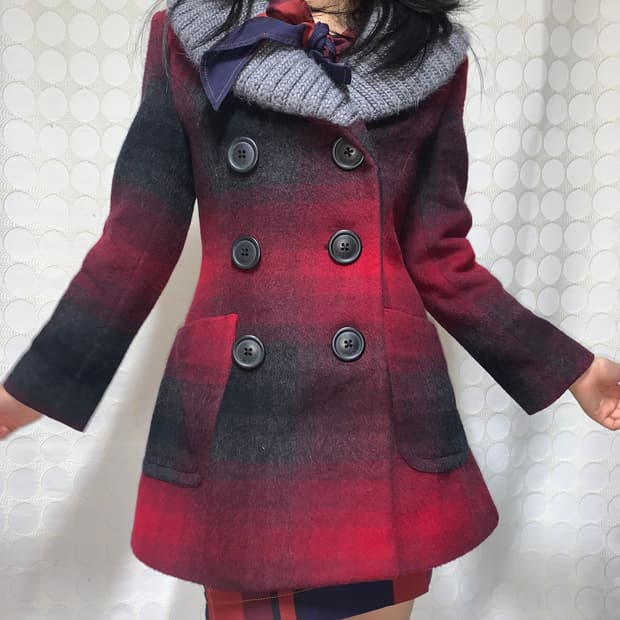 vivienne westwood더블버튼 코트