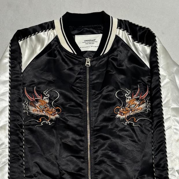 L 언더에어 용 자수 스카쟌