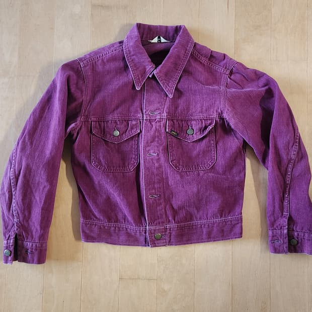 70s lee 몰스킨 자켓