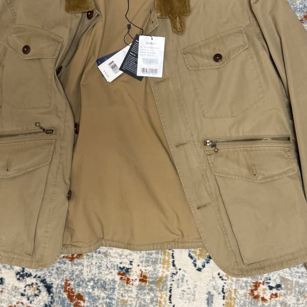 폴로랄프로렌x크림 콜라보 피싱 자켓 xl