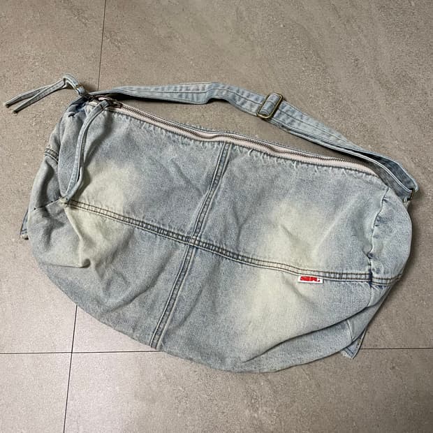 스컬프터 데님가방