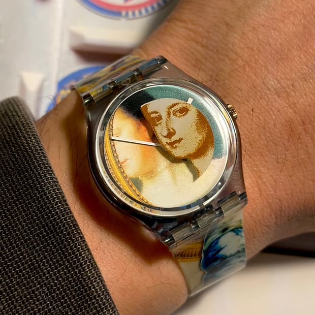 96년판)빈티지 스와치 작가 콜라보 - 미란 후쿠다