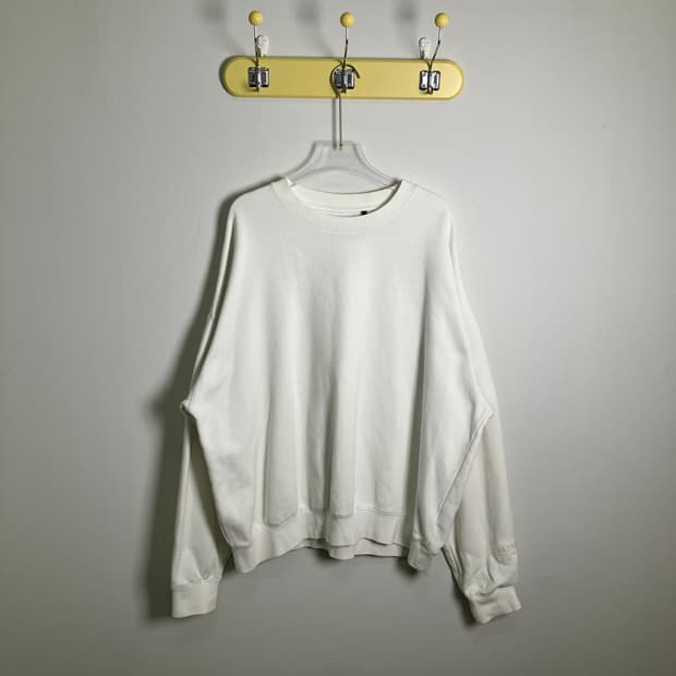 피어오브갓 에센셜 백 빅로고 맨투맨 XL