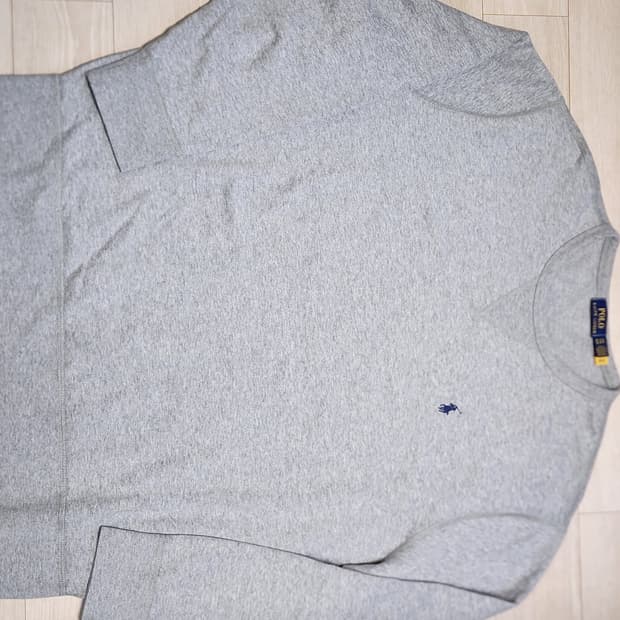 폴로 랄프로렌 RL 플리스 스웨트 셔츠 맨투맨 2XL 그레이