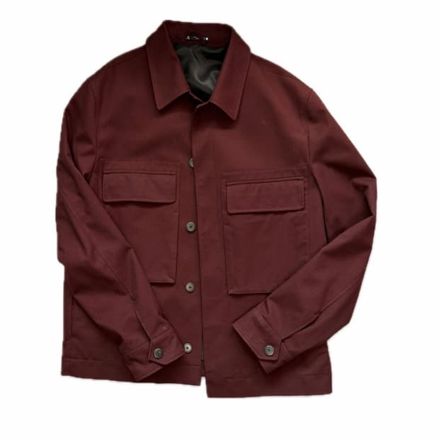 자라 비스코스 셔츠 자켓