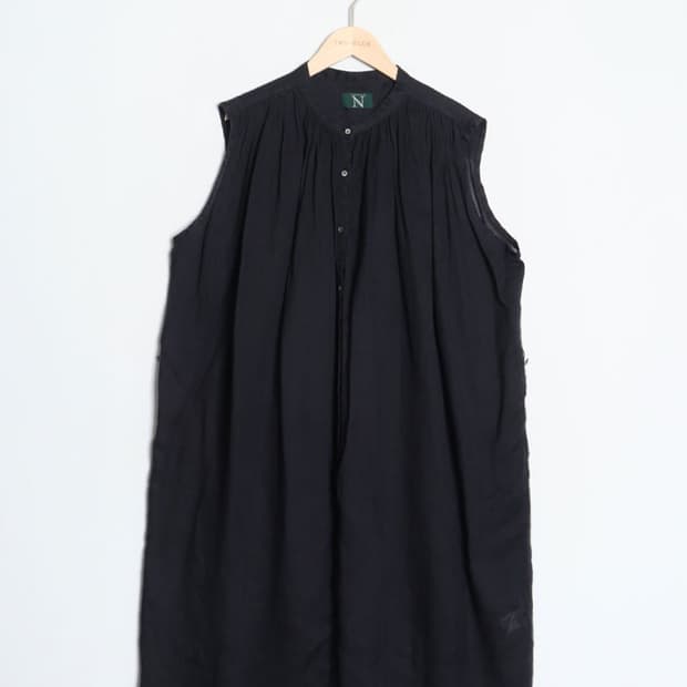 R.N.A. N Sleeveless Linen One-Piece