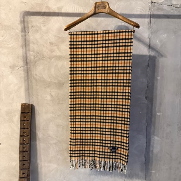 닥스 건클럽패턴 캐시미어혼방 머플러