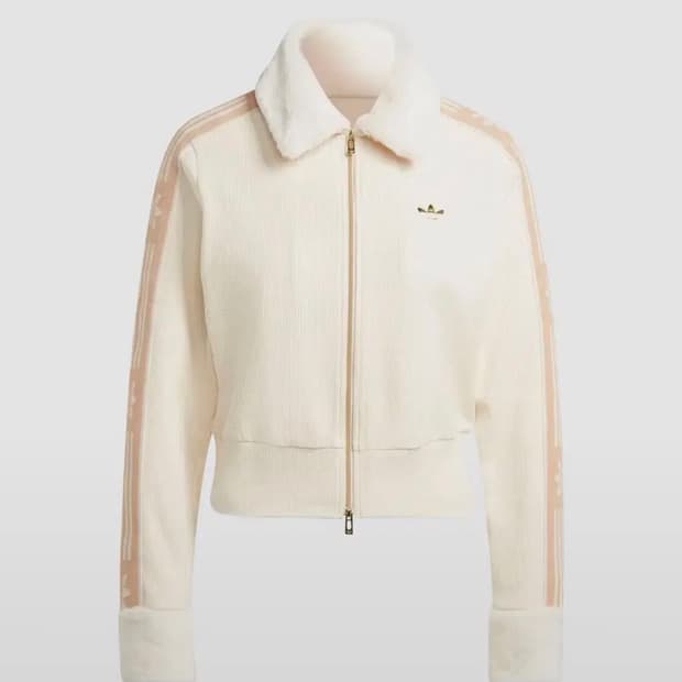 아디다스 스키 시크 퍼 자켓