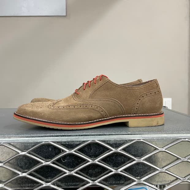 바나나 리퍼블릭 스웨이드 윙팁 브로그 옥스퍼드 US10.5