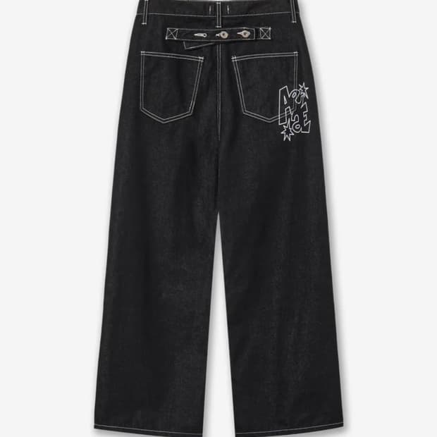 RIGID JEANS [BLACK]