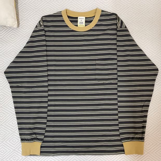 카키스 Border L/S Tee(새상품)