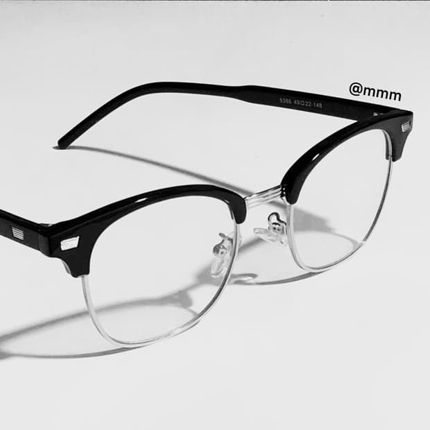 (Unisex)분위기 전환 하금테 아이웨어