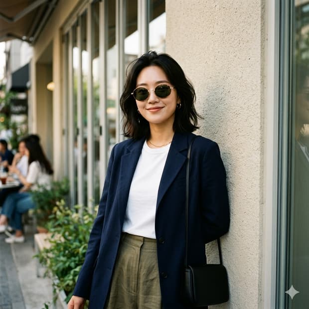 데드스탁 90s 레트로 감성 오벌 라운드 선글라스