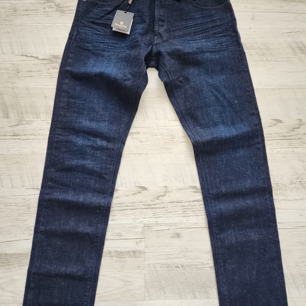 (새상품) 마시모두띠 셀비지 데님 팜. 31~32인치