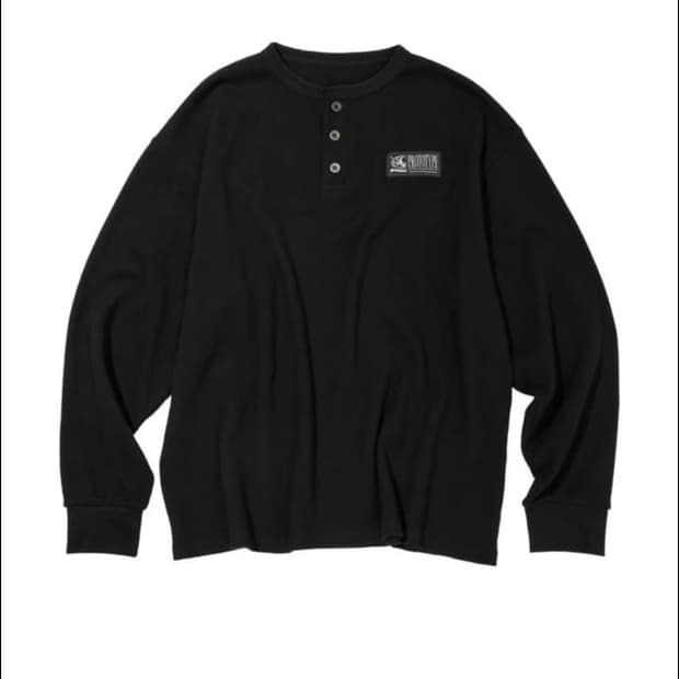 ETCE 헨리넥 와플 니트 L 사이즈