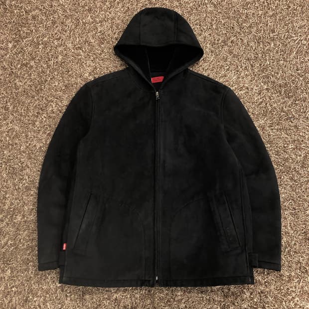 리바이스 스웨이드 후드 자켓