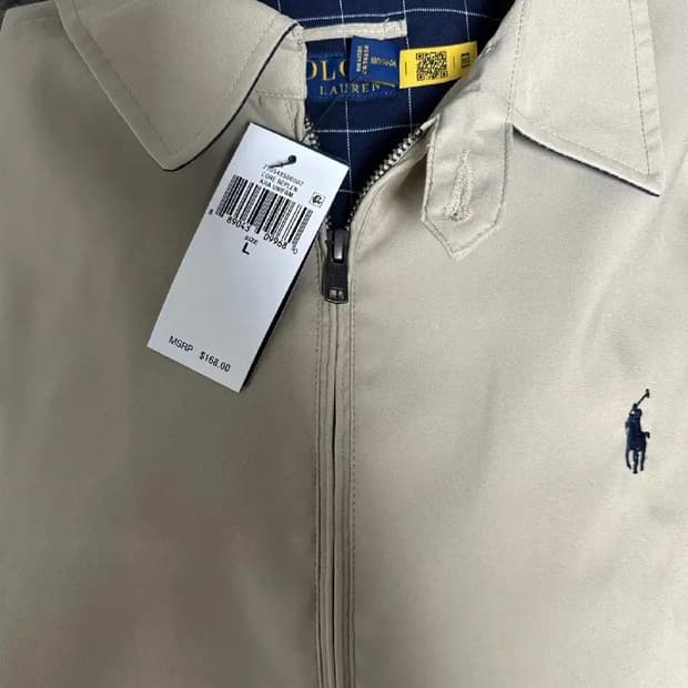 폴로 바이스윙 윈드브레이커 자켓 베이지 새상품