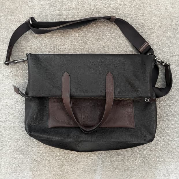 코치 폴드오버 토트백/메신저