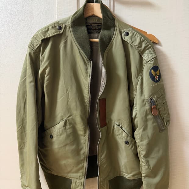 빈티지 USAF 미공군 MA-1 봄버자켓
