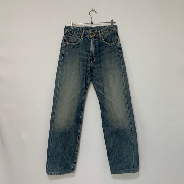 에드윈 30인치 빈티지 워싱 데님 청바지 y2k