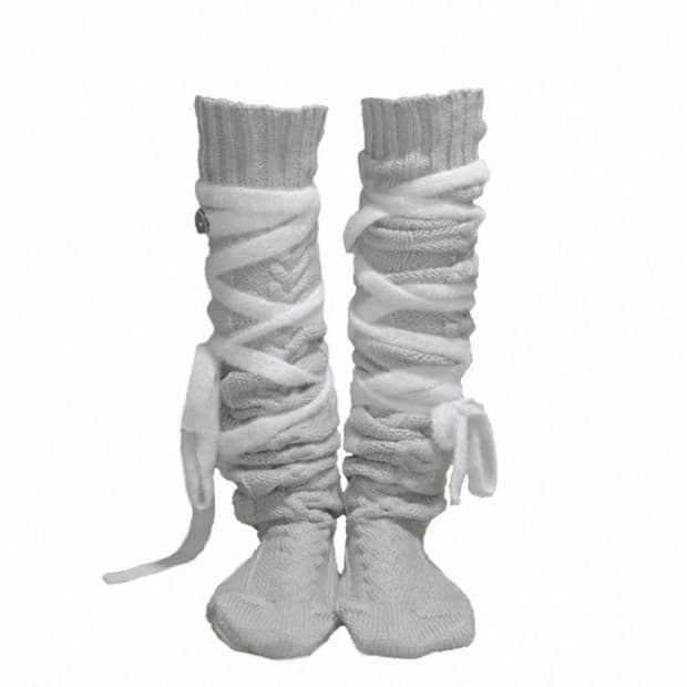 택포) nit alcove 니트 워머 니삭스