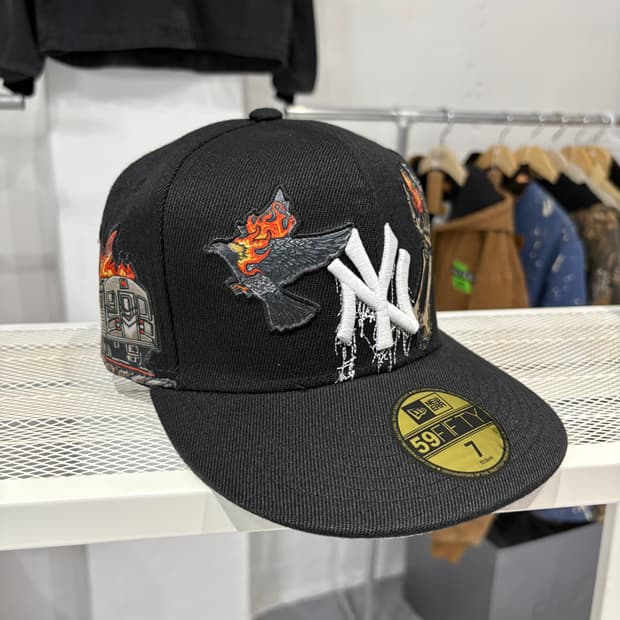 뉴에라 앙키즈 지옥 59FIFTY 7 볼캡 스냅백