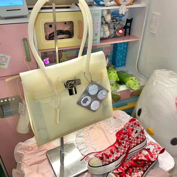 미니 젤리버킨 - 화이트 🫶🏻