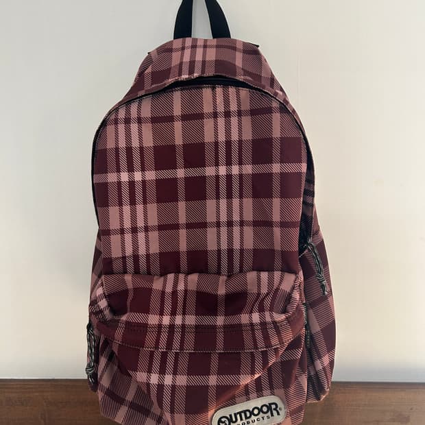 Outdoor products 타탄체크 백팩 